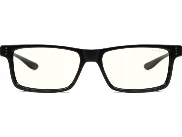Gunnar Optiks Vertex, Unisex, Rektangel, Mote, Sort, Plast, Gjennomsiktig