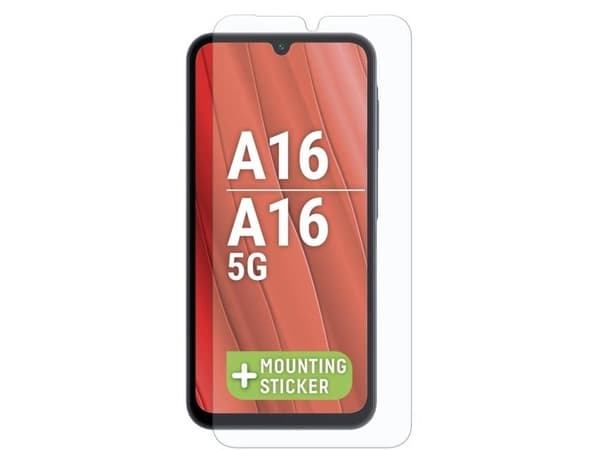 TEMPERED glass 2D screen protector for Samsung Galaxy A26/A16, Transparent