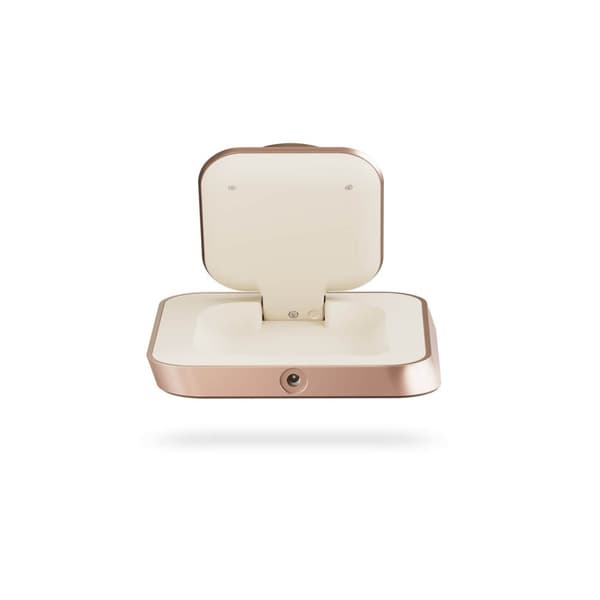 Zens Trådlös Laddare Nightstand Qi 15W Koppar