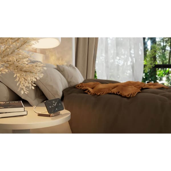 Zens Trådlös Laddare Nightstand Qi 15W Koppar