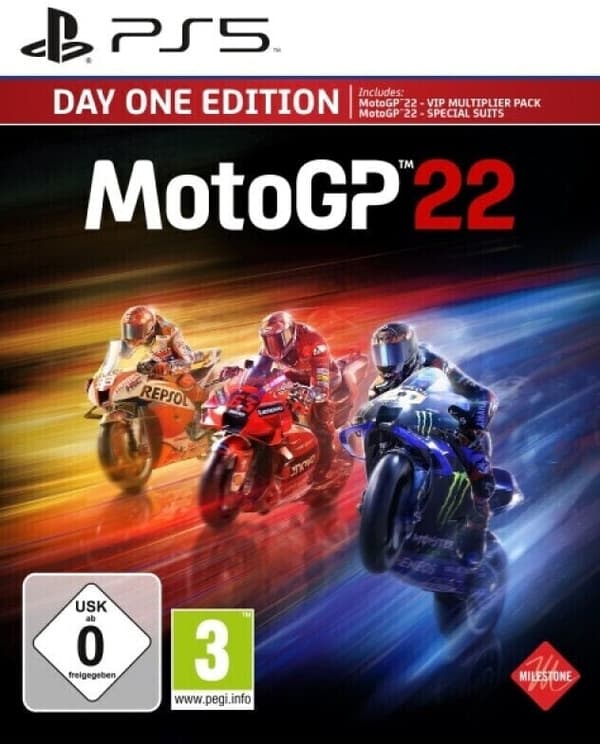 Milestone MotoGP 22 (Day 1 Edition) (DE/Multi pelissä)