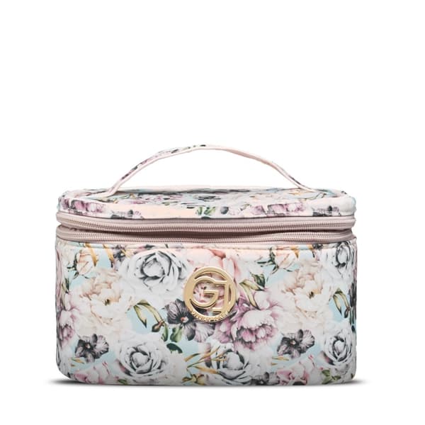 Gillian Jones Skönhetsbox - Rosa blommönster