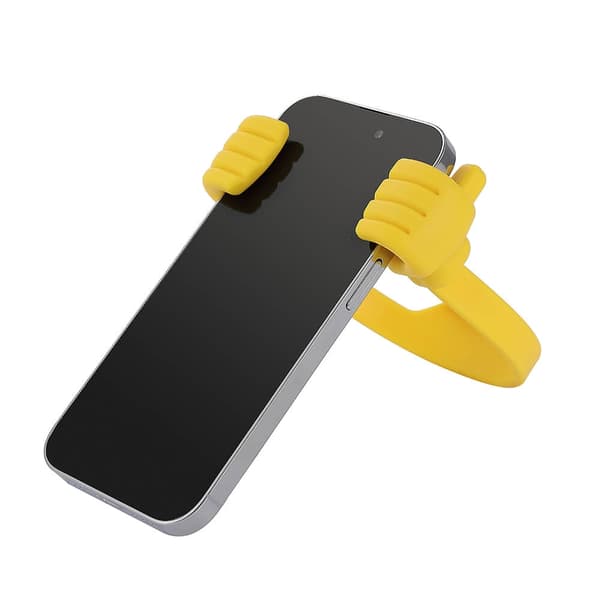 Gear Skrivebordsholder Mobile Phone Gul