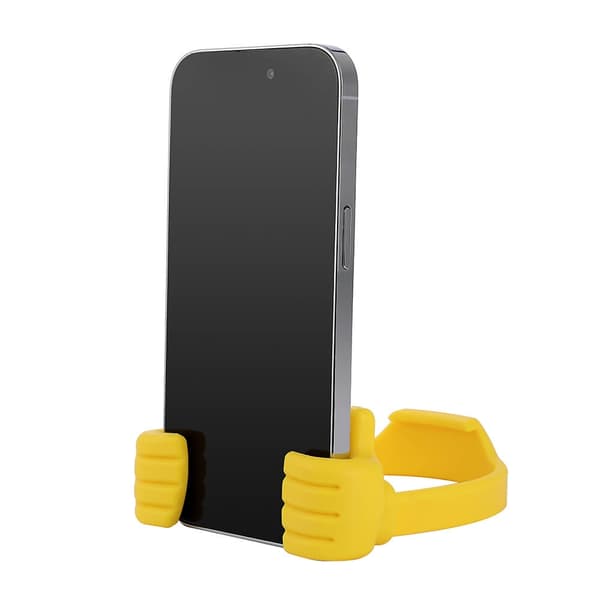 Gear Skrivebordsholder Mobile Phone Gul