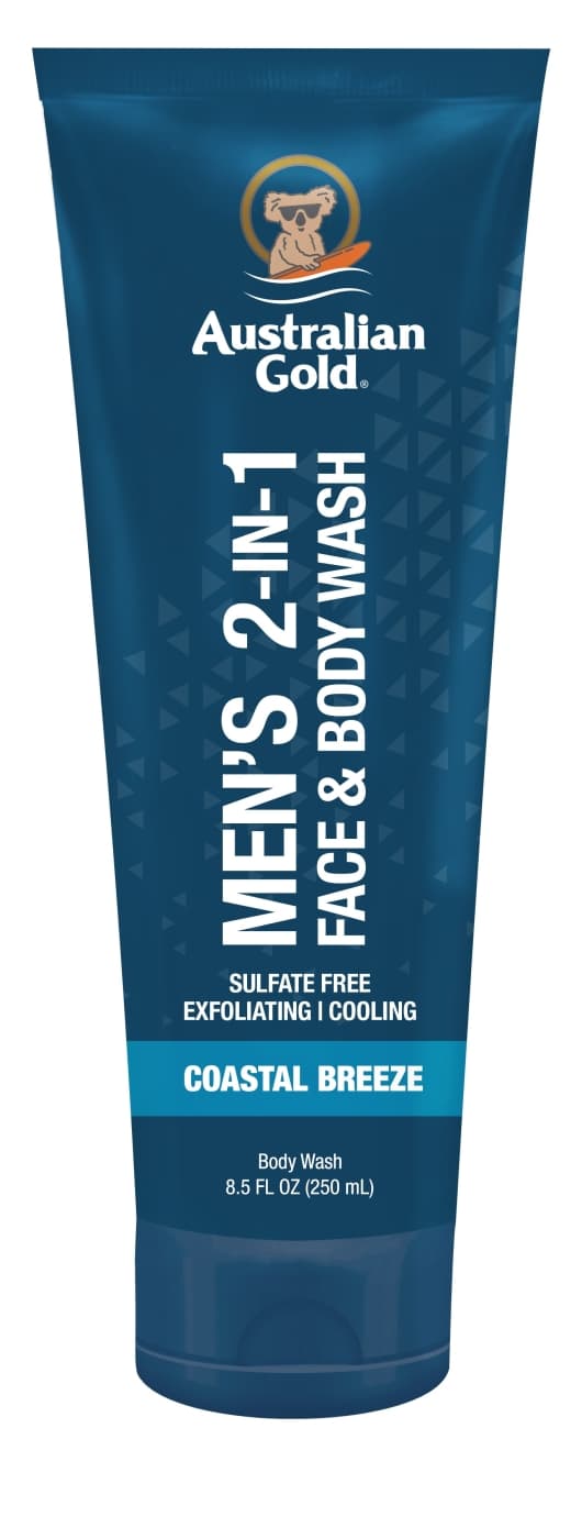 Australian Gold Men's 2in1 Face & Body Wash 250 ml