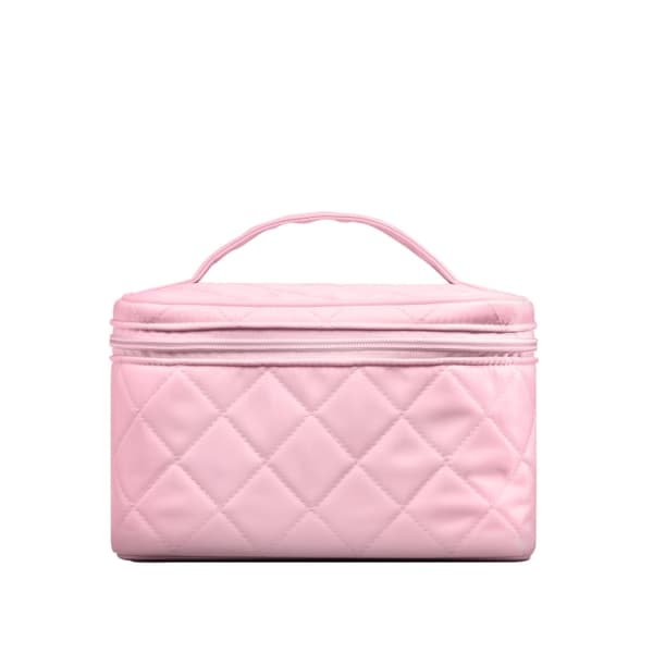 Gillian Jones Beauty Box i vattert nylon Rosa