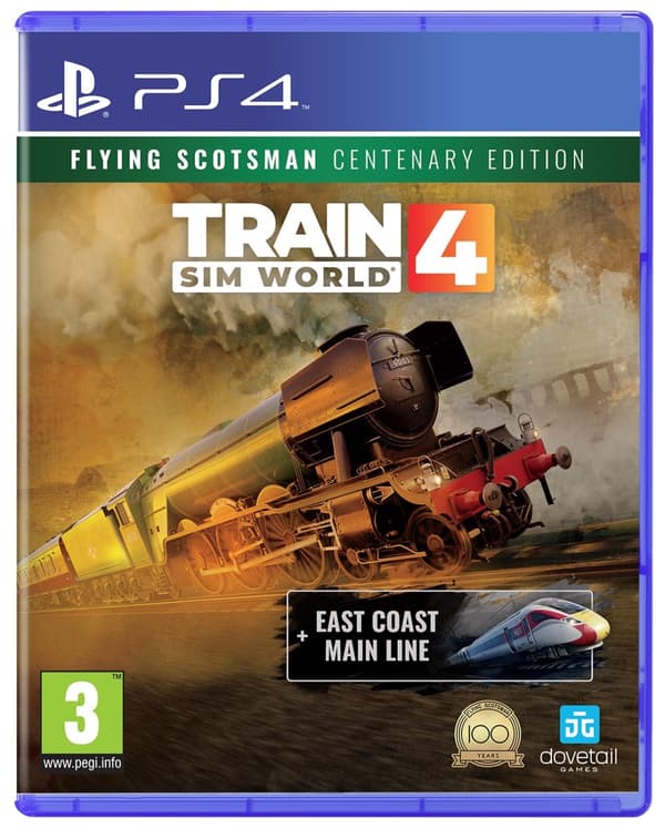 Dovetail Games Train Sim World 4 inkluderer Flying Scotsman (Centenary Edition)
