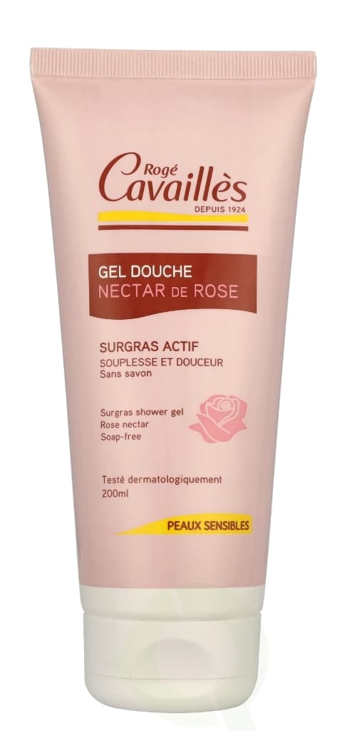 Roge Cavailles Extra-Gentle Surgras Shower Gel Rose Nectar 200 ml