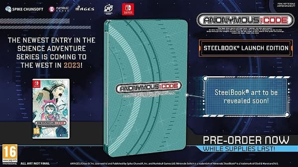 AnonymousCode (Steelbook Edition) (Switch)