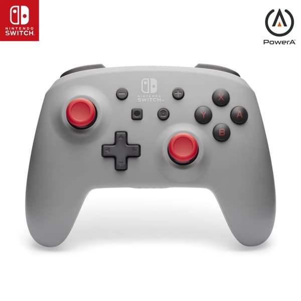 PowerA Trådløs controller - Retro Grey (Nintendo Switch)