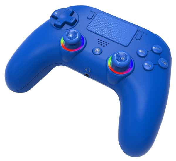 SuBsonic Trådlös Led-kontroller PS4 Blå - PS4/Pc