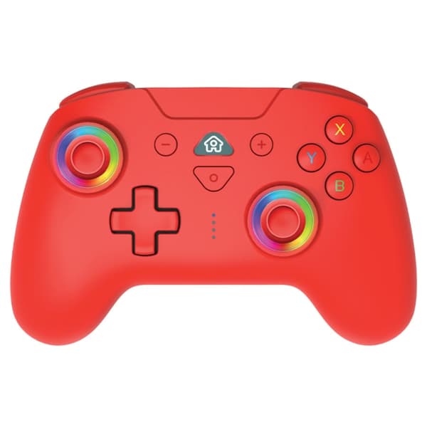 SuBsonic Trådløs Led-kontroller rød - Nintendo Switch