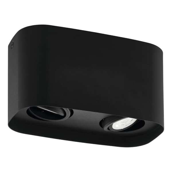 Eglo Caminales-Z loftslampe sort 12,5x24 - RGB + TW - Zigbee, Bluetooth Sort