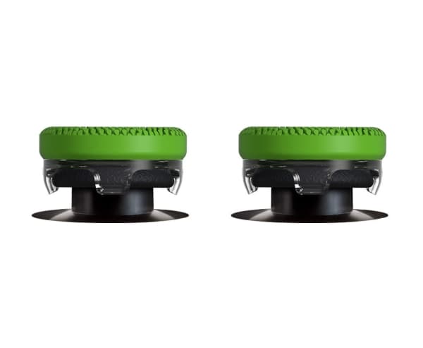 KontrolFreek Precision Sports: Soccer Edition, PlayStation 4, PlayStation 5, Thumbstick, Green, Concave, United States, 2 pc(s)