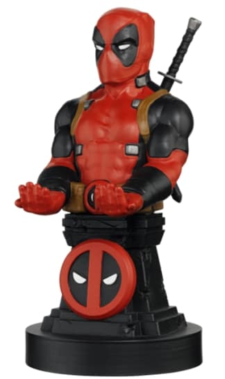 Cable Guys Deadpool Sort, Brun, Rød