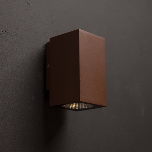 Llitt Mathias I Väggarmatur LED IP65 3000K 3W 290lm Corten