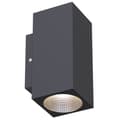 Miniatyrbilde 2 av 4: Llitt Mathias II Vegg-LED IP65 3000K 6W 520lm Antracitt
