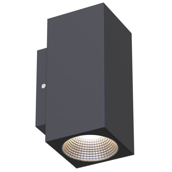 Llitt Mathias II Vegg-LED IP65 3000K 6W 520lm Antracitt