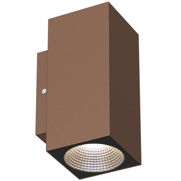 Llitt Mathias II Vegg-LED IP65 3000K 6W 520lm Corten