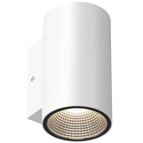 Llitt Erik I Vegg-LED IP65 3000K 2W 293lm Hvit