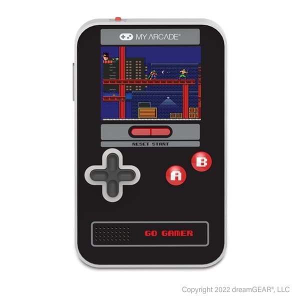 My Arcade GO GAMER CLASSIC (300 PELIÄ 1:SSÄ), MUSTA, HARMAA, PUNAINEN