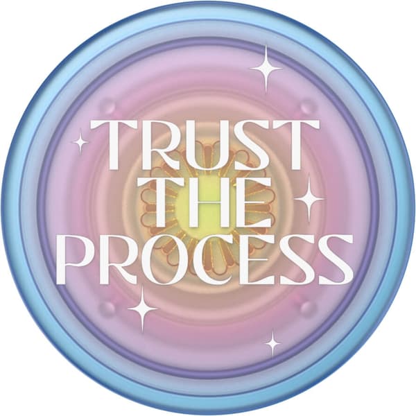 PopSockets Telefonhållare Trust The Process Original PopGrip
