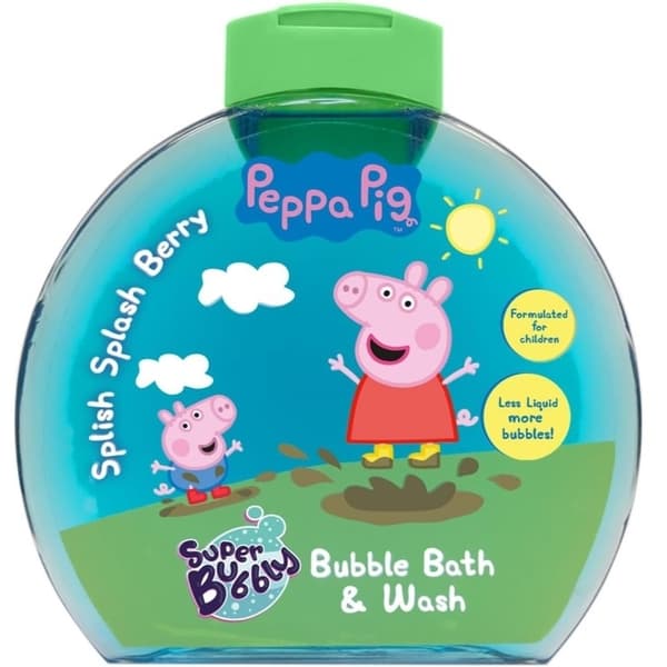 Peppa Pig Super Bubbly Bubble Bath & Wash 300ml