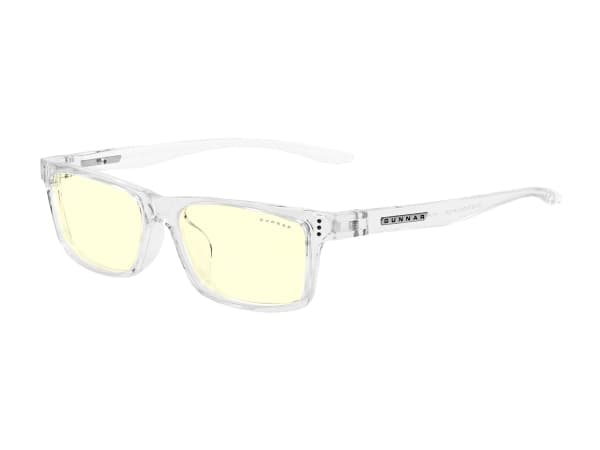 Gunnar Optiks Cruz Kids Large, Unisex, Rektangel, Klassisk, Transparent, Nylonpolymer, Bärnsten
