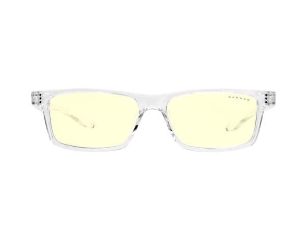 Gunnar Optiks Cruz Kids Large, Unisex, Rektangel, Klassisk, Transparent, Nylonpolymer, Bärnsten