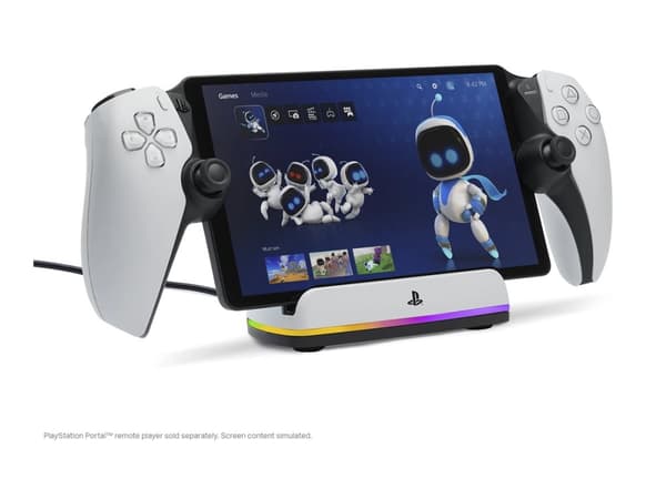 PowerA PSPW0358-01, Charge kit, Playstation Portal, Black, White, PlayStation Portal, Wired, 1.5 m