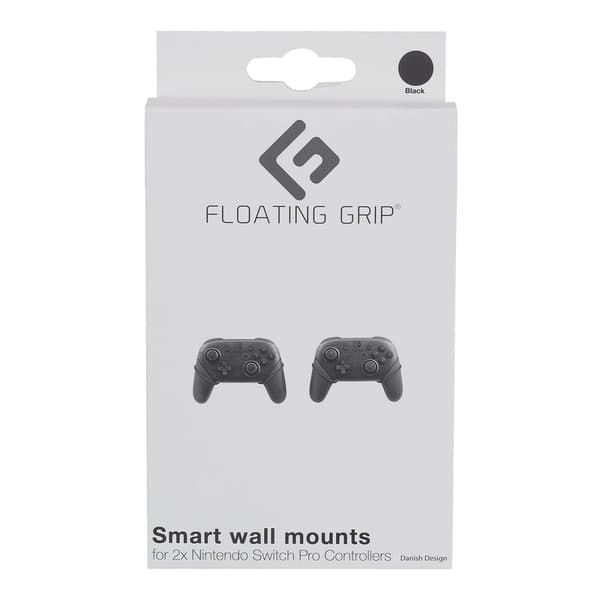 FLOATING GRIP Nintendo Switch Pro Controller -ohjaimen seinäteline FLOATING GRIP®, musta