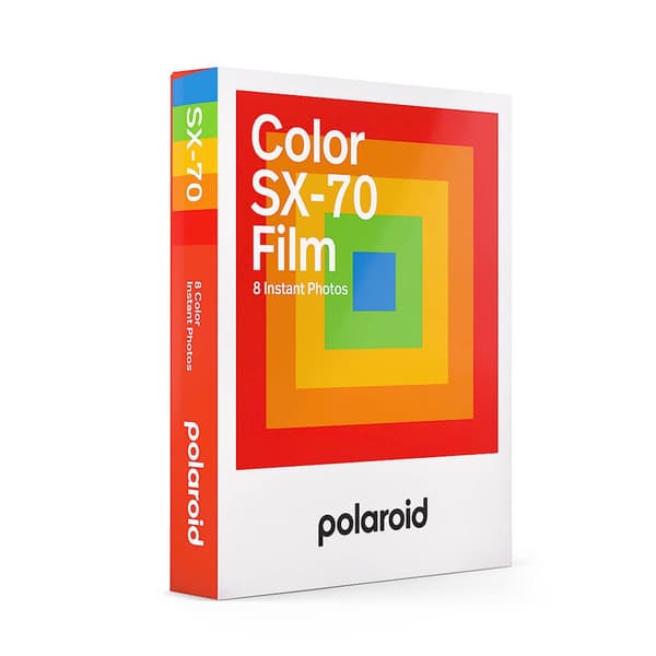 Polaroid Color Film for SX-70 White Frame