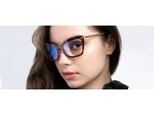 Gunnar Optiks ANN-02309, Naisten, Neliö, Klassinen, Ruskea, Nylon polymeeri, 1 vuosi