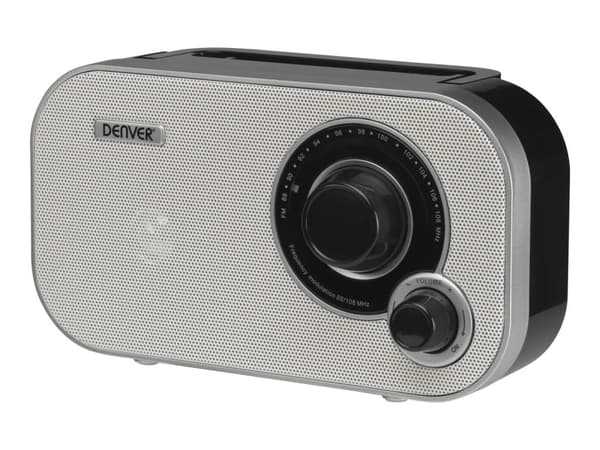 Denver TR-51WHITE Privat radio Sort Hvid