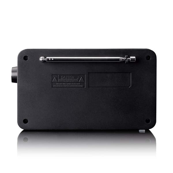 Lenco Bärbar DAB+/FM-radio med Bluetooth Svart