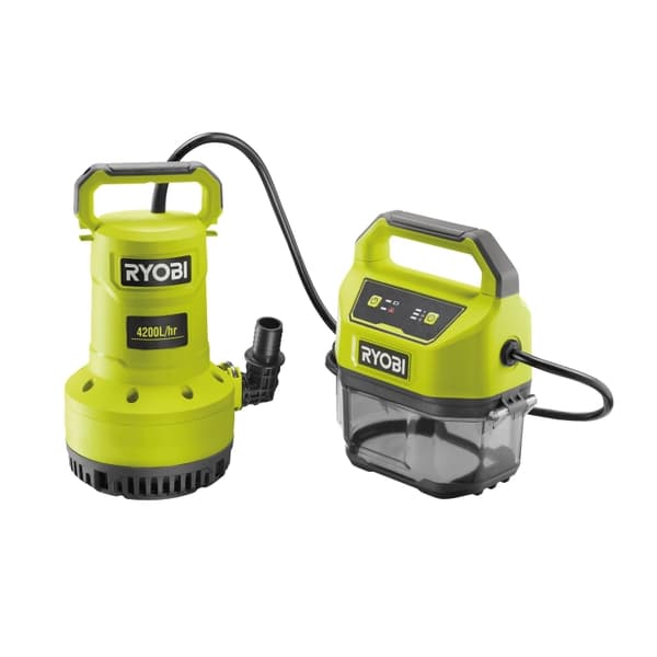 SUBMERSIBLE PUMP RYOBI RY18SPA-0 ONE+ 18V WITHOUT BATTERY
