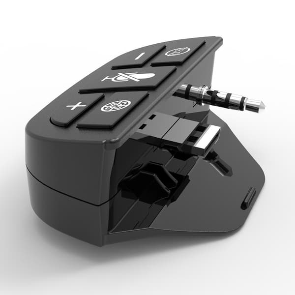 HS-XO221 för Xbox One Controller Audio Enhancer 3,5 mm Stereo Headset Adapter