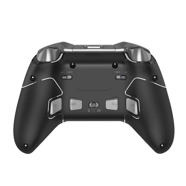 Bluetooth trådlös spelkontroll med mottagare Kompatibel med Steam PC Android iOS Nintendo Switch - Svart