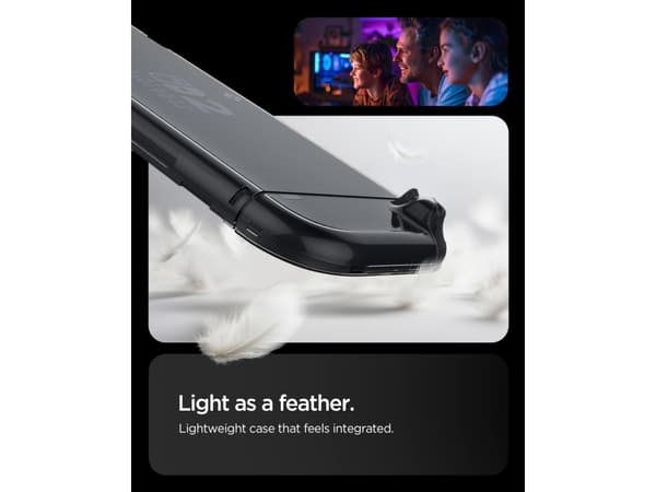 Spigen Air Fit, Omslag, Nintendo, Transparent, Polykarbonat, Nintendo Switch, Fallsäker, Reptålig