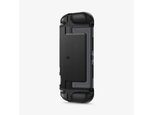 Spigen Dual Grip, Deksel, Nintendo, Svart, Polykarbonat (PC), Termoplastisk polyuretan (TPU), Nintendo Switch, Støtsikker, Ripebestandig