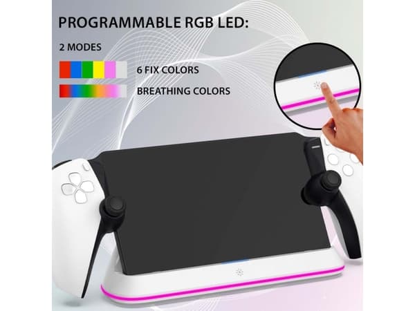 Subsonic SA5708, Charging system, Playstation Portal, Black, White, Multi, Sony, Playstation Portal
