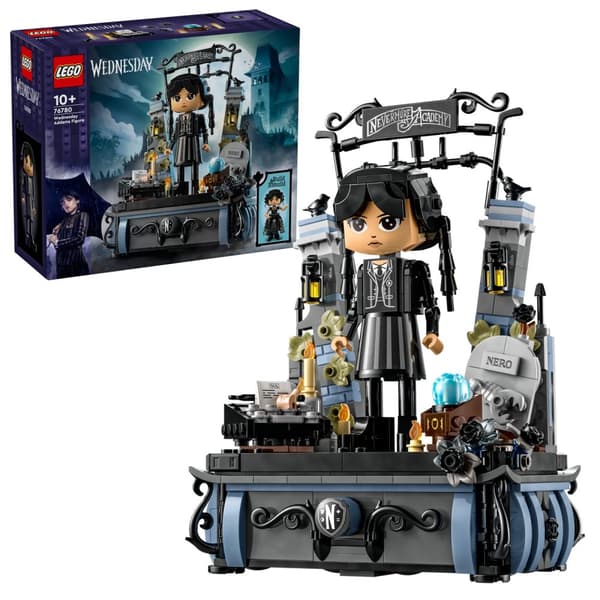 LEGO Onsdag - Onsdag Addams figur (76780)