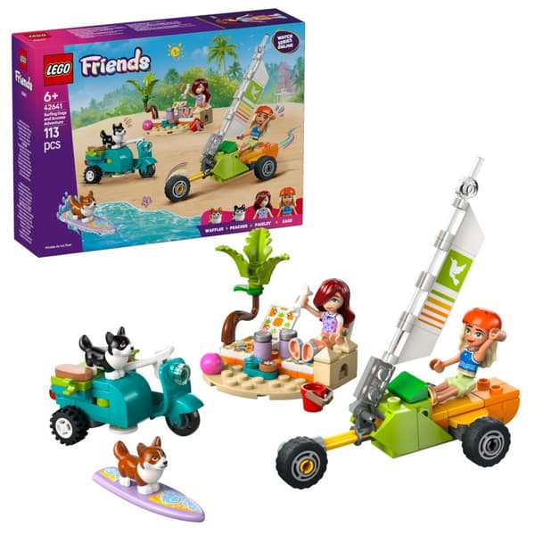 LEGO LEGO Ystävät - surffaavat koirat ja skootteriseikkailu (42641)