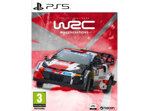 WRC Generations game, PS5