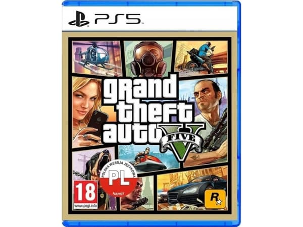 Take-Two Interactive Grand Theft Auto V, PlayStation 5, Moninpelitila, M (Mature), Fyysinen media