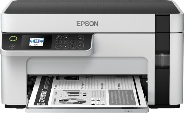 Epson EcoTank ET-M2120 Inkjet-multifunktionsprinter Sort, Hvid