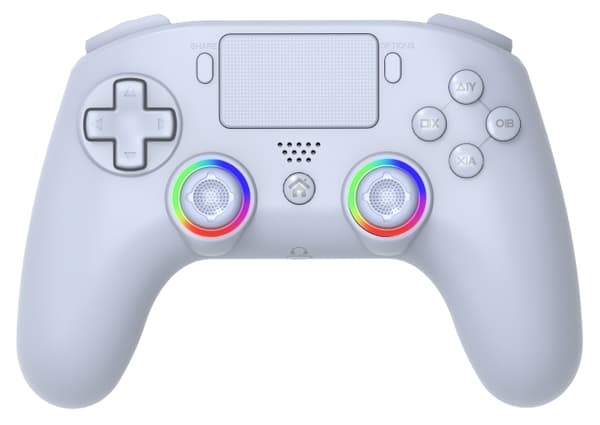 SuBsonic Trådløs Led-kontroller PS4 Hvit - PS4/Pc