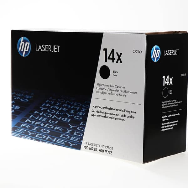HP Toner CF214X 14X Svart