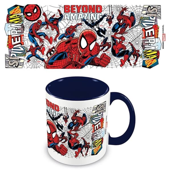 Pyramid International SPIDER-MAN (TIDLØST KOSTUME) BLÅT INDRE C-KRUS