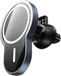 Miniatyrbilde 3 av 4: Wave magnetisk Qi-ladestativ for bil, svart